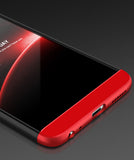 For VIVO V7 plus/Y75S/Y79 3 in 1 360 Degree Non-slip Shockproof Full Protective Case gold