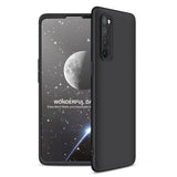 For OPPO Reno 4 /Reno 4 Pro International Edition Mobile Phone Cover 360 Degree Full Protection Phone Case black