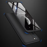 For OPPO Reno 4 /Reno 4 Pro International Edition Mobile Phone Cover 360 Degree Full Protection Phone Case black