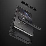 For OPPO Reno 4 /Reno 4 Pro International Edition Mobile Phone Cover 360 Degree Full Protection Phone Case black