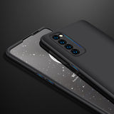 For OPPO Reno 4 /Reno 4 Pro International Edition Mobile Phone Cover 360 Degree Full Protection Phone Case black