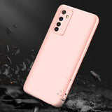 For OPPO Realme 6 Mobile Phone Cover 360 Degree Full Protection Phone Case Rose gold