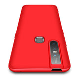 For VIVO S1/V15 Ultra Slim PC Back Cover Non-slip Shockproof 360 Degree Full Protective Case black