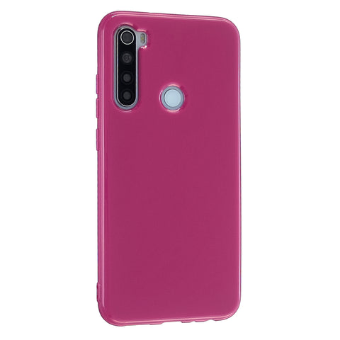For Redmi Note 8/8 Pro Cellphone Cover 2.0mm Thickened TPU Case Camera Protector Anti-Scratch Soft Phone Shell Rose