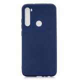 For Redmi 8 8A note 8T TPU Back Cover Soft Candy Color Frosted Surface Shockproof TPU Mobile Phone Protective Case 7