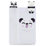 For VIVO Y71 3D Cute Coloured Painted Animal TPU Anti-scratch Non-slip Protective Cover Back Case Small pink pig