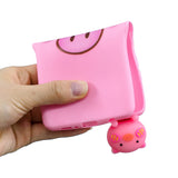 For VIVO Y71 3D Cute Coloured Painted Animal TPU Anti-scratch Non-slip Protective Cover Back Case Small pink pig