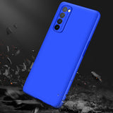 For OPPO Reno 4 /Reno 4 Pro International Edition Mobile Phone Cover 360 Degree Full Protection Phone Case blue
