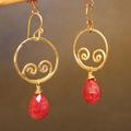 Nouveau 141 - choice of stone - Gold