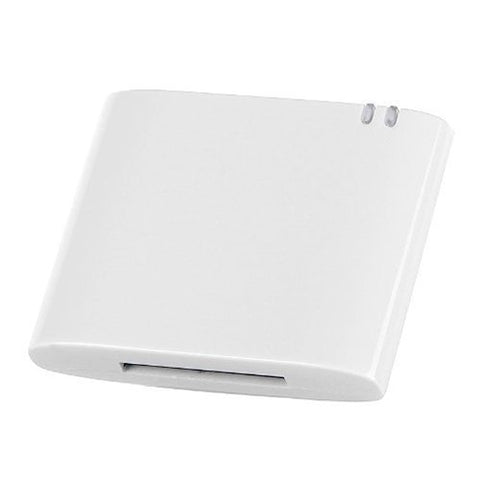 For 30pin iPhone iPod to Stereo Sounddock Bluetooth Audio Music Receiver Adapter white