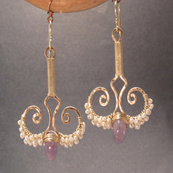 Nouveau 209 - choice of stone - RoseGold