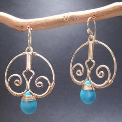 Nouveau 058 - choice of stone - Gold