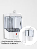 Soap Dispenser Automatic IR Sensor Touch-free Kitchen Soap Lotion Pump white