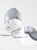 Soap Dispenser Automatic IR Sensor Touch-free Kitchen Soap Lotion Pump white
