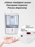 Soap Dispenser Automatic IR Sensor Touch-free Kitchen Soap Lotion Pump white