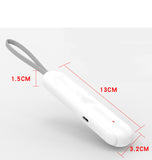 Mini UV Lamp Sterilizer Portable UVC Handheld Disinfection Light for Home Office Travel white