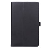 For Samsung TAB A 10.1 T510 T515 2019 Retro PU Leather Protective Hand Support Tablet Case with Card Position Bracket  black_Samsung TAB A 10.1 T510 T515 2019