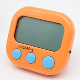 Large LCD Digital Magnetic Kitchen Countdown Timer Alarm with Stand Kitchen Timer Cooking Timer Alarm Clock White