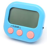 Large LCD Digital Magnetic Kitchen Countdown Timer Alarm with Stand Kitchen Timer Cooking Timer Alarm Clock White