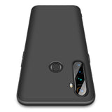 For OPPO Realme 5 Pro Smartphone Case Mobile Phone PC Shell Full Body Protection Anti-Scratch Cover Black