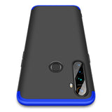For OPPO Realme 5 Pro Smartphone Case Mobile Phone PC Shell Full Body Protection Anti-Scratch Cover Black
