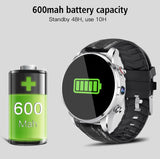 LEMFO LEF3 Smart Watch Stylish Business GPS Waterproof Hd Pixel Color Screen 4G Android Smartwatch black