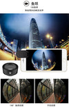 Mobile Phone Lens Wide-angle Macro Fisheye Increase UV Gradient Mirror CPL Starlight 10pcs/set black