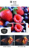 Mobile Phone Lens Wide-angle Macro Fisheye Increase UV Gradient Mirror CPL Starlight 10pcs/set black