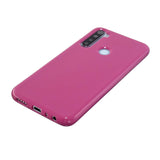 For Redmi Note 8/8 Pro Cellphone Cover 2.0mm Thickened TPU Case Camera Protector Anti-Scratch Soft Phone Shell Rose