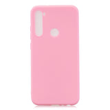 For Redmi 8 8A note 8T TPU Back Cover Soft Candy Color Frosted Surface Shockproof TPU Mobile Phone Protective Case 5