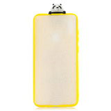 For Samsung A11 TPU Back Cover 3D Cartoon Painting Soft Mobile Phone Case Shell Striped bear