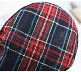 Plaid Mask Cotton Warm Windproof Outdoor Mask Random Color