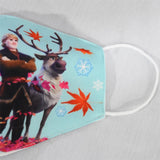 Kids Breathable Mask Cartoon Printing Kids Dust Respirator Cotton Mouth Muffle Pink