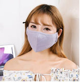 PM2.5 Breathable Anti-haze Cotton Mask Fashionable Cycling Motorcycle Outdoor Protective Dust Mask gray