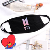 Fashion Warm Mouth Mask Breathable Anti-Dust Face Protector Winter Black-2