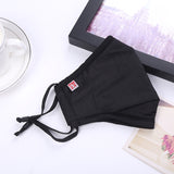 PM2.5 Breathable Anti-haze Cotton Mask Fashionable Cycling Motorcycle Outdoor Protective Dust Mask Pink