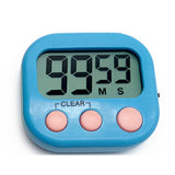 Large LCD Digital Magnetic Kitchen Countdown Timer Alarm with Stand Kitchen Timer Cooking Timer Alarm Clock White