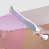 Handheld Uvc Disinfection Light Mini Portable LED Germicidal Lamp for Home Office Travel gray