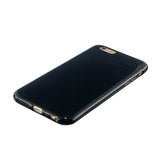 For iPhone 5/5S/SE/6/6S/6 Plus/6S Plus/7/8/7 Plus/8 Plus Cellphone Cover Soft TPU Bumper Protector Phone Shell Bright black