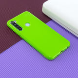 For Redmi Note 8/8 Pro Cellphone Cover 2.0mm Thickened TPU Case Camera Protector Anti-Scratch Soft Phone Shell Green