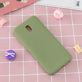 For Redmi 8 8A note 8T TPU Back Cover Soft Candy Color Frosted Surface Shockproof TPU Mobile Phone Protective Case 10