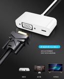 For Apple Interface to VGA Adapter for iPhones iPads white