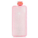 For Samsung A11 TPU Back Cover 3D Cartoon Painting Soft Mobile Phone Case Shell Little pink pig