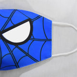 Kids Children Cotton Mask Dustproof Breathable Anti-Fog Lovely Cartoon Printing Protective Mask blue