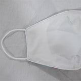 Kids Breathable Mask Cartoon Printing Kids Dust Respirator Cotton Mouth Muffle Blue