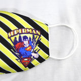 Kids Children Cotton Mask Dustproof Breathable Anti-Fog Lovely Cartoon Printing Protective Mask Blue