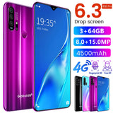 R30 pro Smart Phone 4G Network 3G + 64g High Configuration Face Recognition Fingerprint Recognition Phone purple_U.S. regulations
