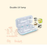 UV Smartphone Sanitizer Toothbrush Jewelry Mask Cosmetics UV Light Disinfector White