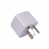 Universal 3Pin AU Power Plug Adapter 3 pin New Zealand Australia Travel Plug US/UK/EU to AU/NZ Plug  white