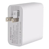 Travel Charger Quick Charge 3.0 Tech Four Charging Port Foldable Plug Applicable for iPhone iPad Mini Pro Galaxy Note  QC3.0 US regulations